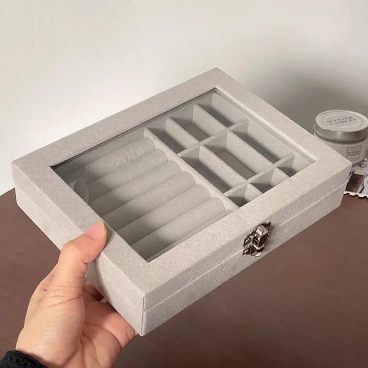 Artificial Lether Jewellery Multipurpose Organizer